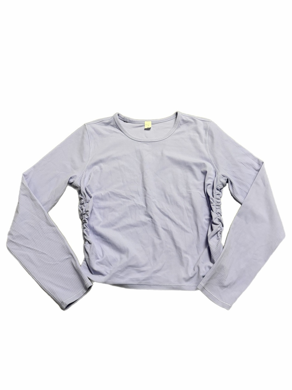 NWOT Lululemon All It Takes Ribbed Nulu Long-Sleeve Shirt (Lilac Smoke) Size 10